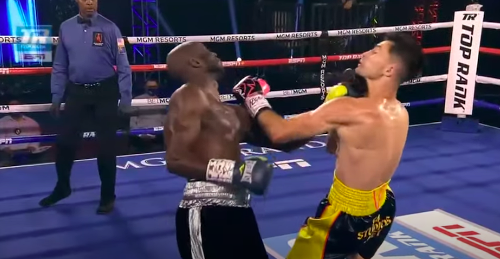 VIDEO: Vlad Panin, Benjamin Whitaker Almost Score Double Uppercut KO