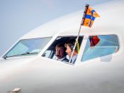 Willem-Alexander is ook piloot