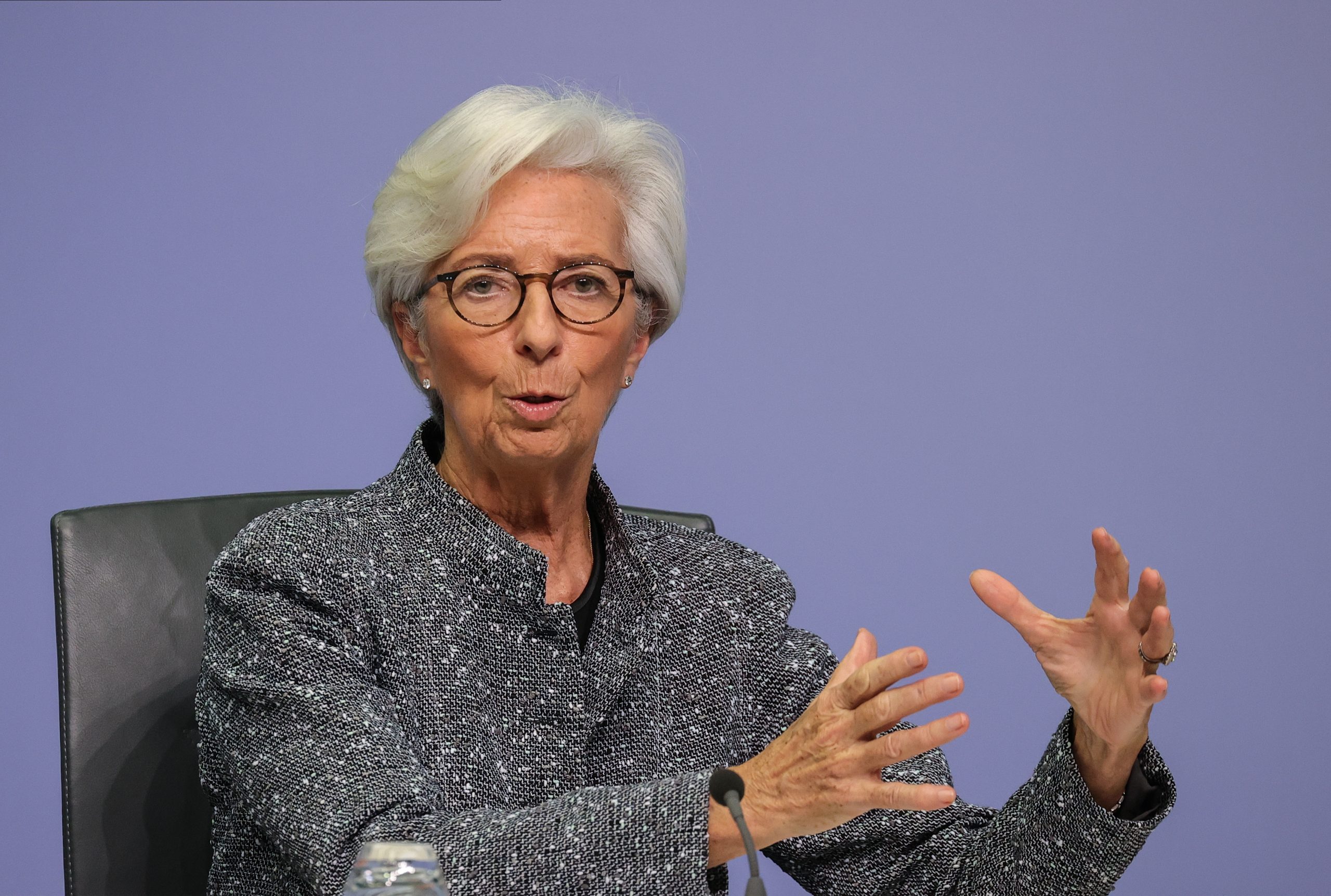 European Central Bank (ECB) President Christine Lagarde