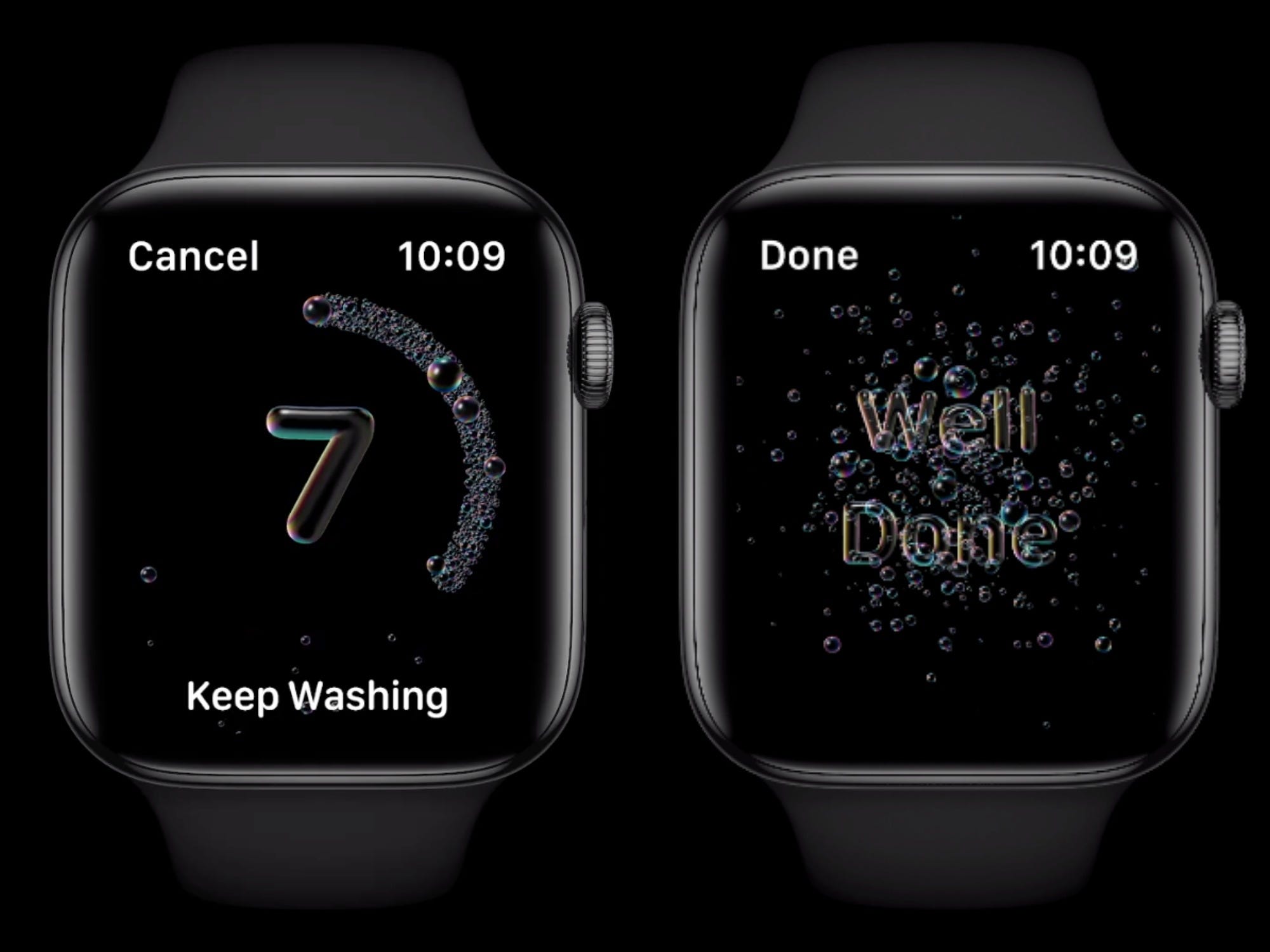 De Apple Watch kan detecteren als jij je handen wast