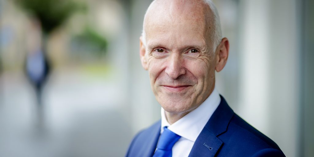 Piet Fortuin, voorzitter van CNV Vakcentrale.