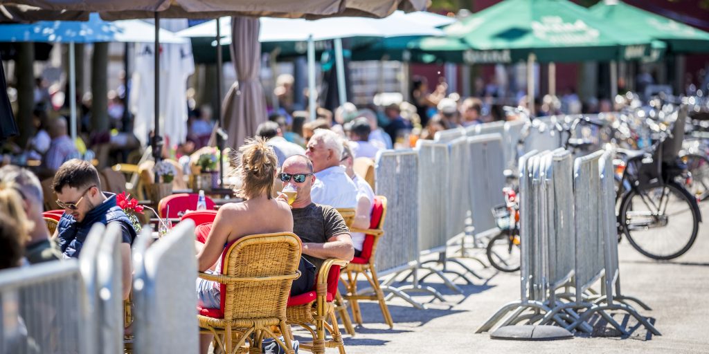 Terrassen op het Vrijthof