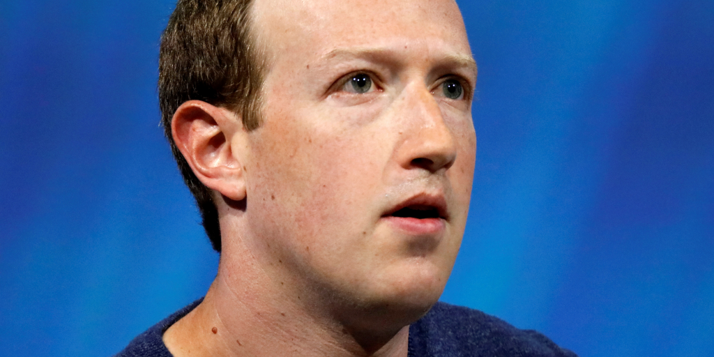 Mark Zuckerberg, CEO van Facebook.