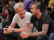 Gordon Ramsay en oud-profvoetballer David Beckham zijn dikke vrienden.
