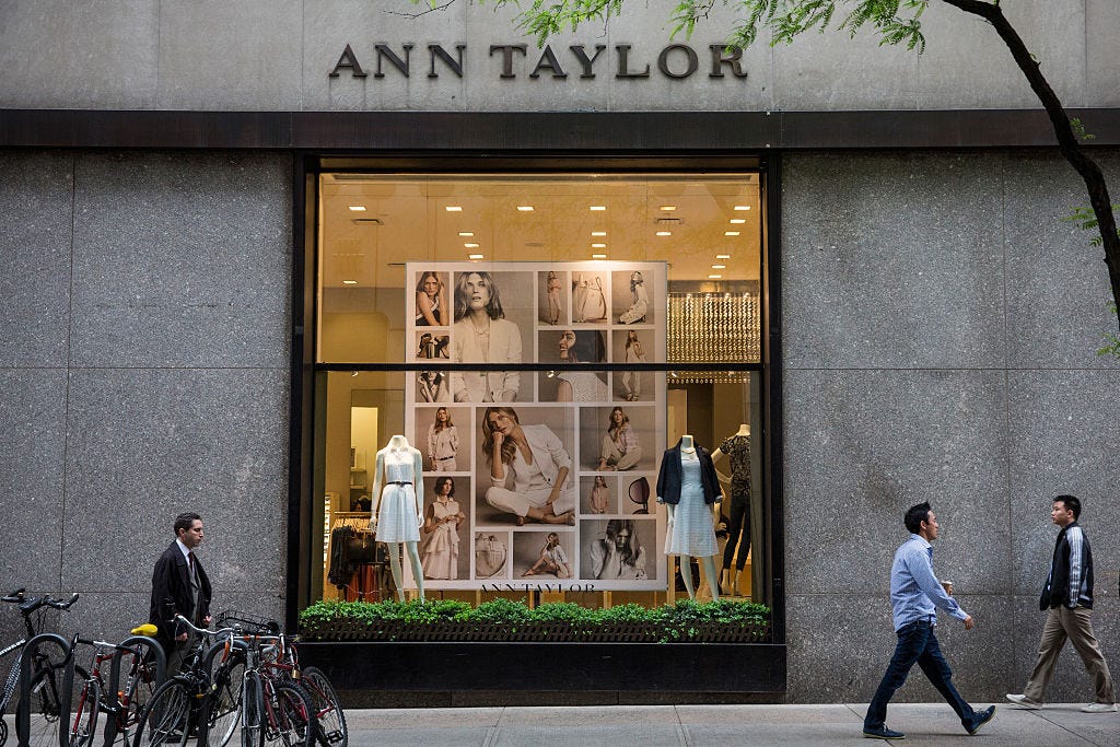 Ann Taylor parent company Ascena will reportedly close 1 200