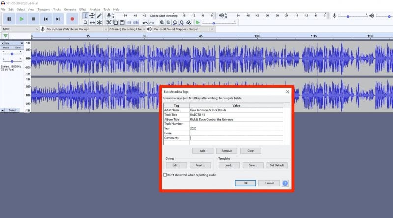 using audacity to batch convert files to mp3 reddi