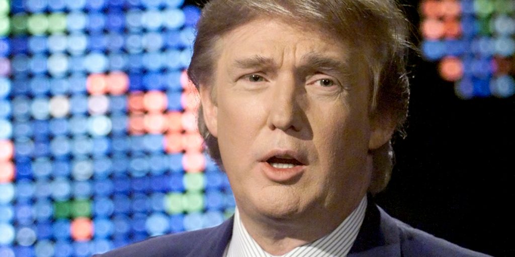 Donald Trump in 1999 bij Larry King Live op CNN