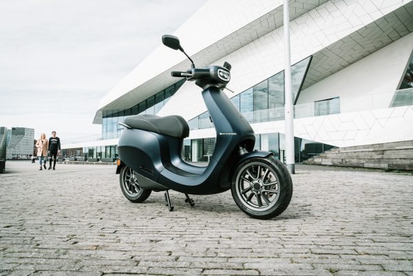 Foto: Een prototype van de AppScooter. Bron: Etergo Foto: Een prototype van de AppScooter. Bron: Etergo