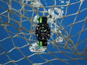 Het SeaCleaner-horloge van Gyre Watch is gemaakt van gerecyclede visnetten