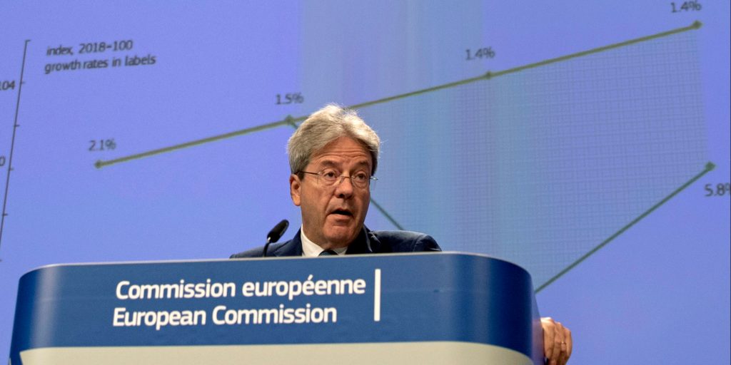 Eurocommissaris Paolo Gentiloni