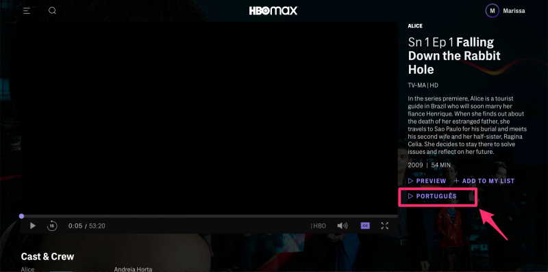 How to watch titles on HBO Max in another language or ...