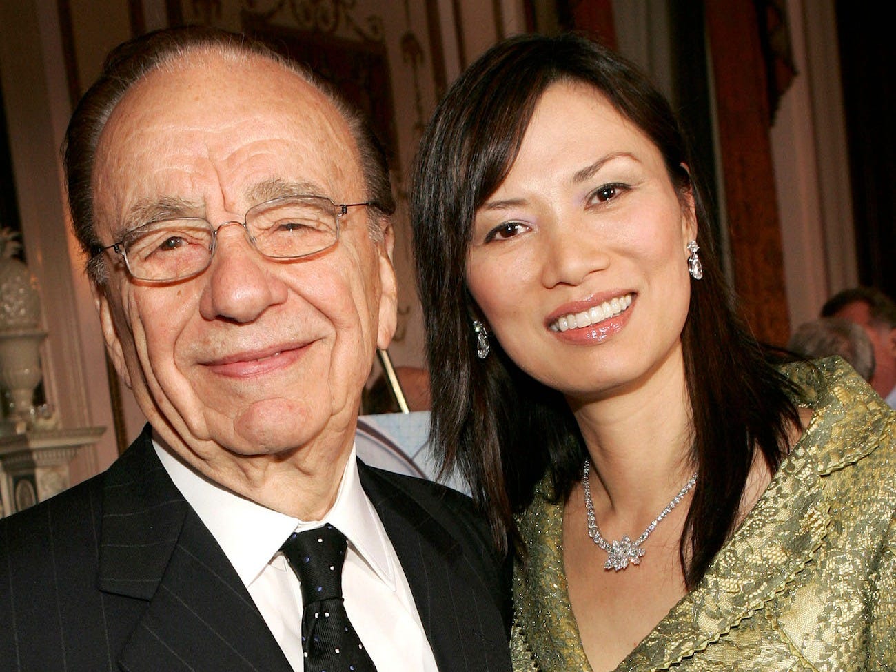 Murdoch en Deng. Foto: Evan Agostini/Getty Images