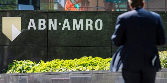 Het hoofdkantoor van ABN AMRO in Amsterdam.