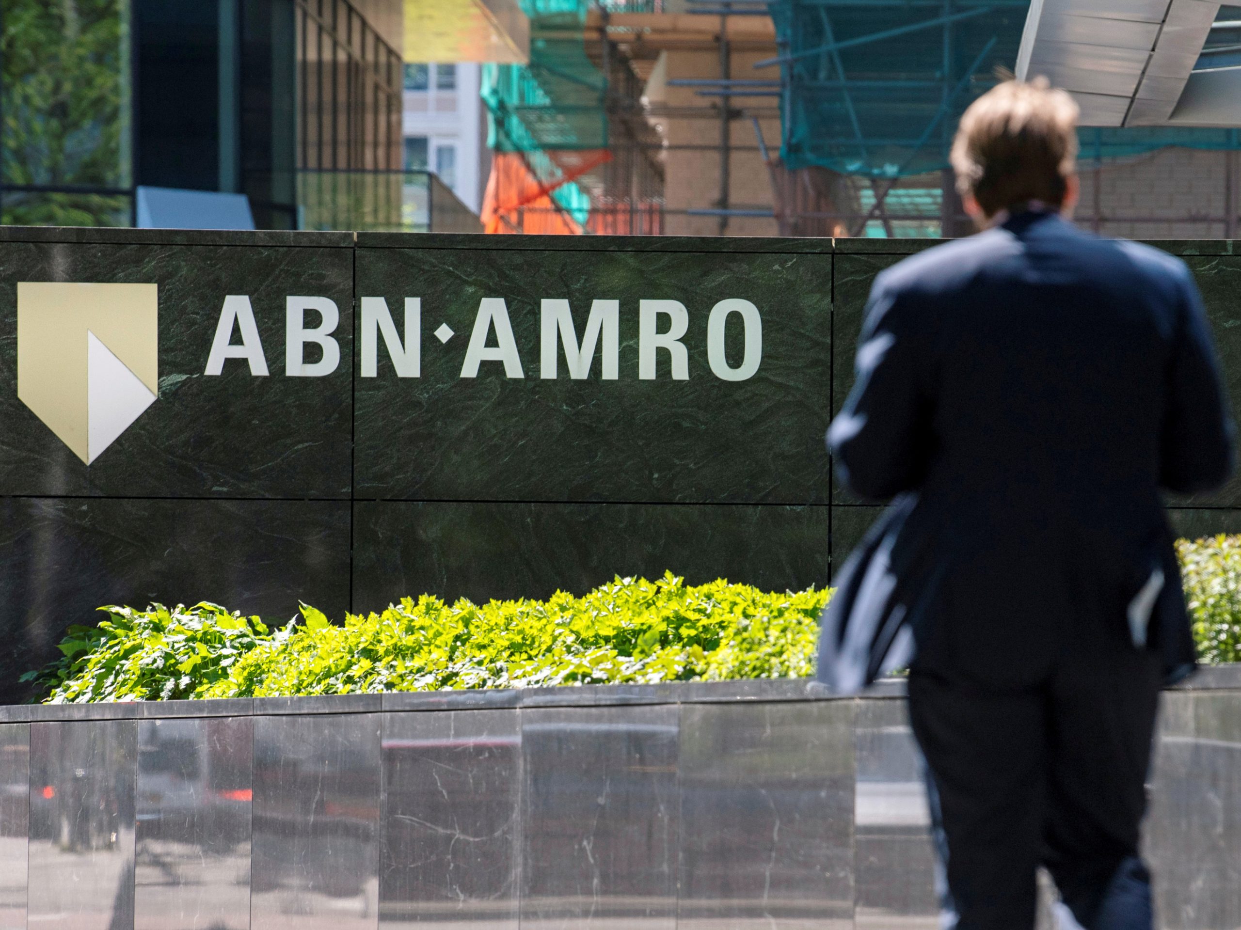 Het hoofdkantoor van ABN AMRO in Amsterdam.