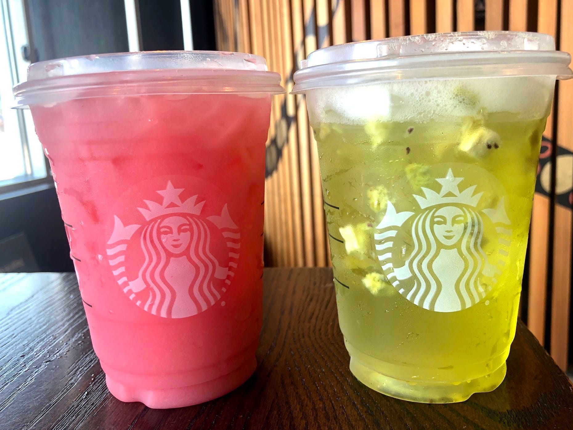 Starbucks' new summer menu is filled with colorful drinks made with