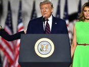 Ivanka, Donald en Melania Trump