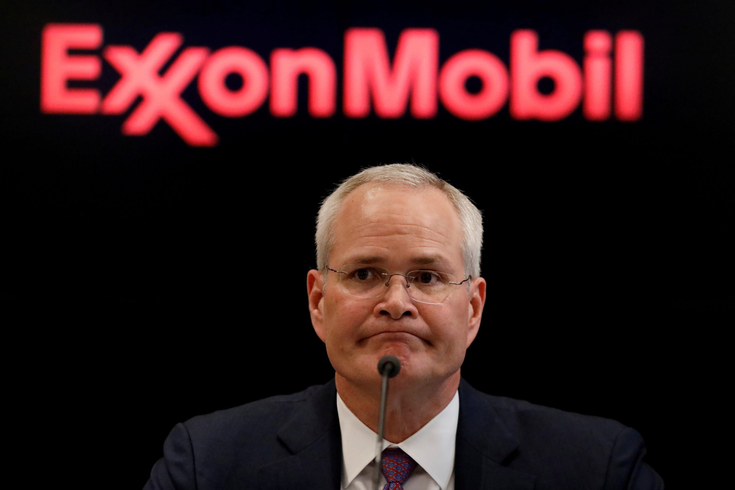 Darren Woods, CEO van ExxonMobil.