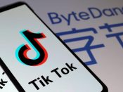 Logo's van TikTok en moederbedrijf ByteDance.
