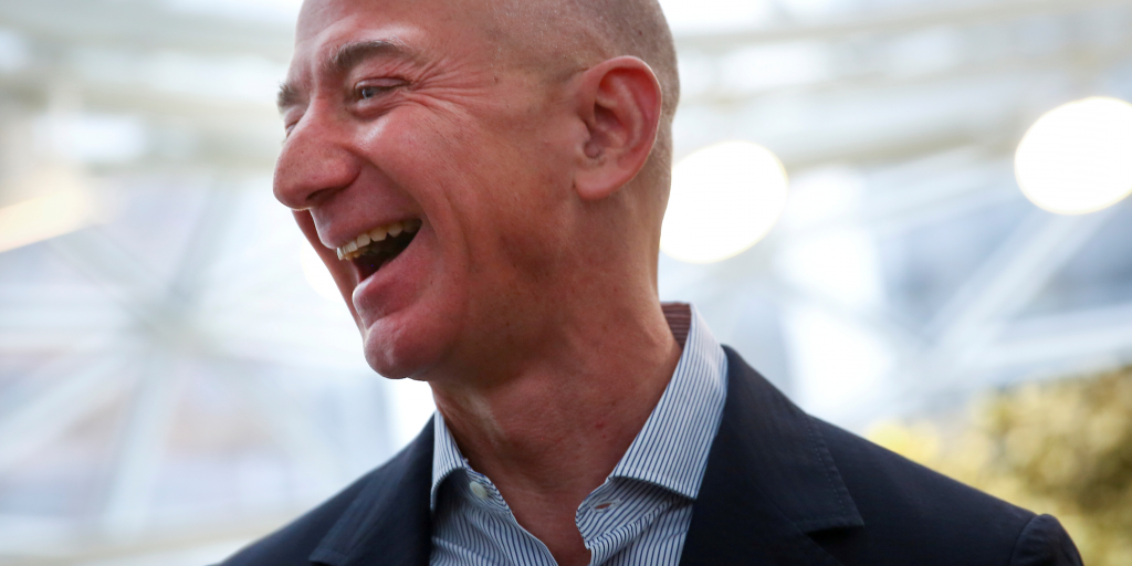 Amazon-oprichter Jeff Bezos.
