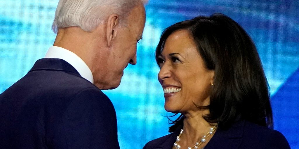 Joe Biden en Kamala Harris