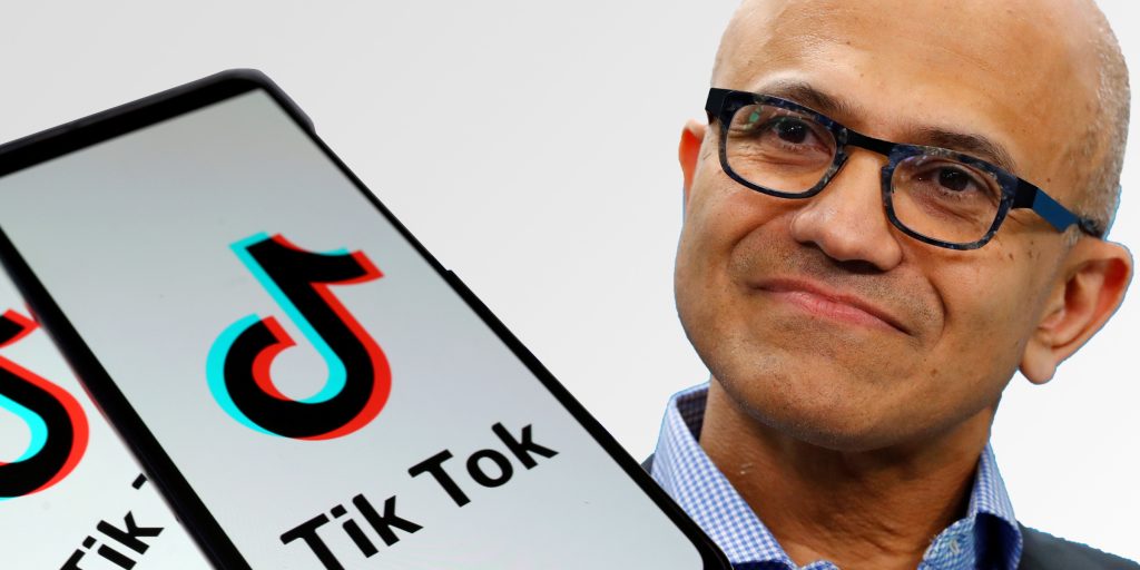 Microsoft wil de Amerikaanse, Canadese, Australische en Nieuw-Zeelandse activiteiten van de populaire video-app TikTok overnemen.
