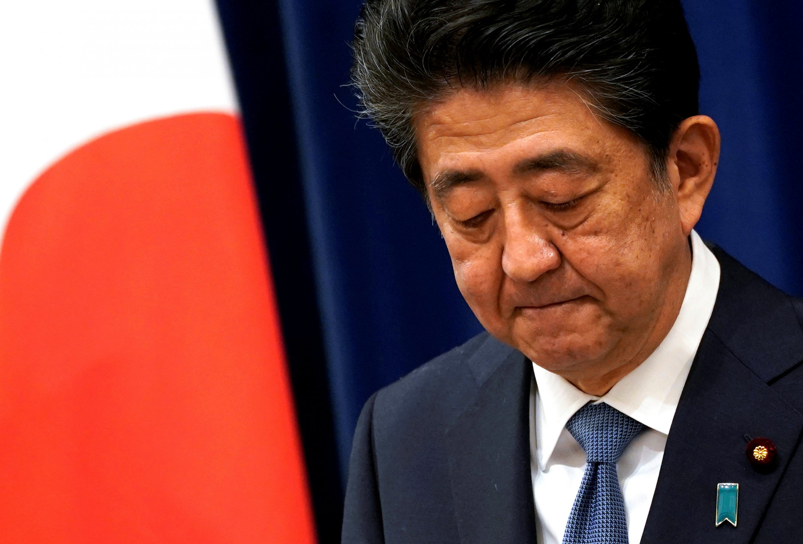 De Japanse premier Shinzo Abe.