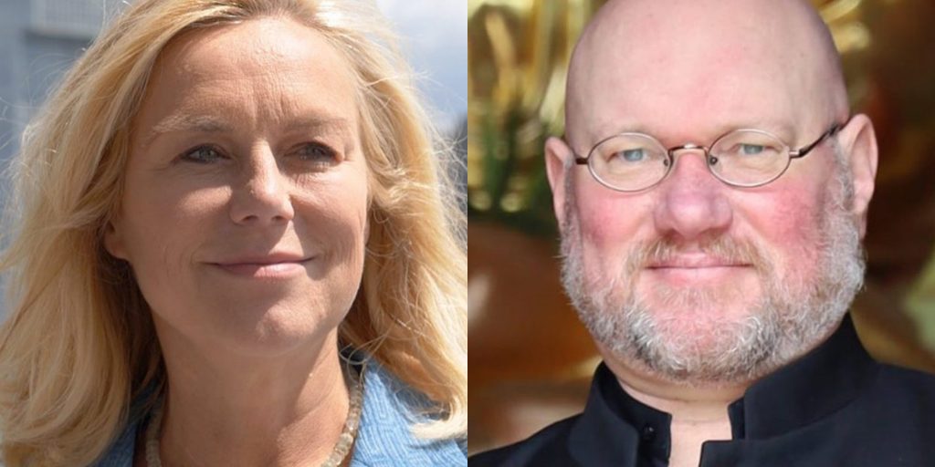 Sigrid Kaag en Ton Visser.