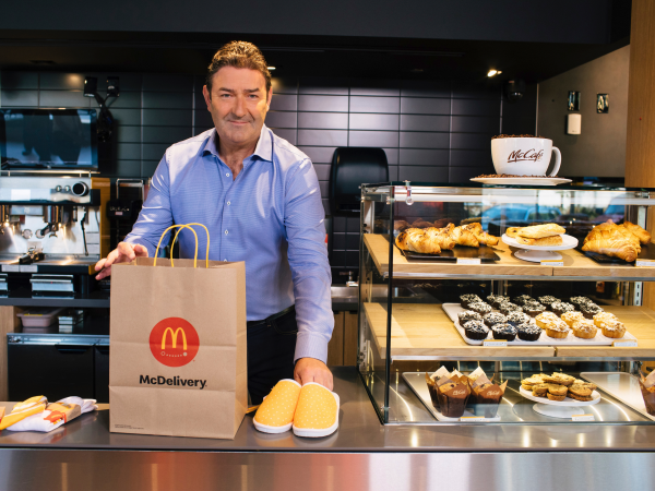 Voormalig CEO van McDonald's Steve Easterbrook. Foto: Alyssa Schukar/AP Images Voormalig CEO van McDonald's Steve Easterbrook. Foto: Alyssa Schukar/AP Images