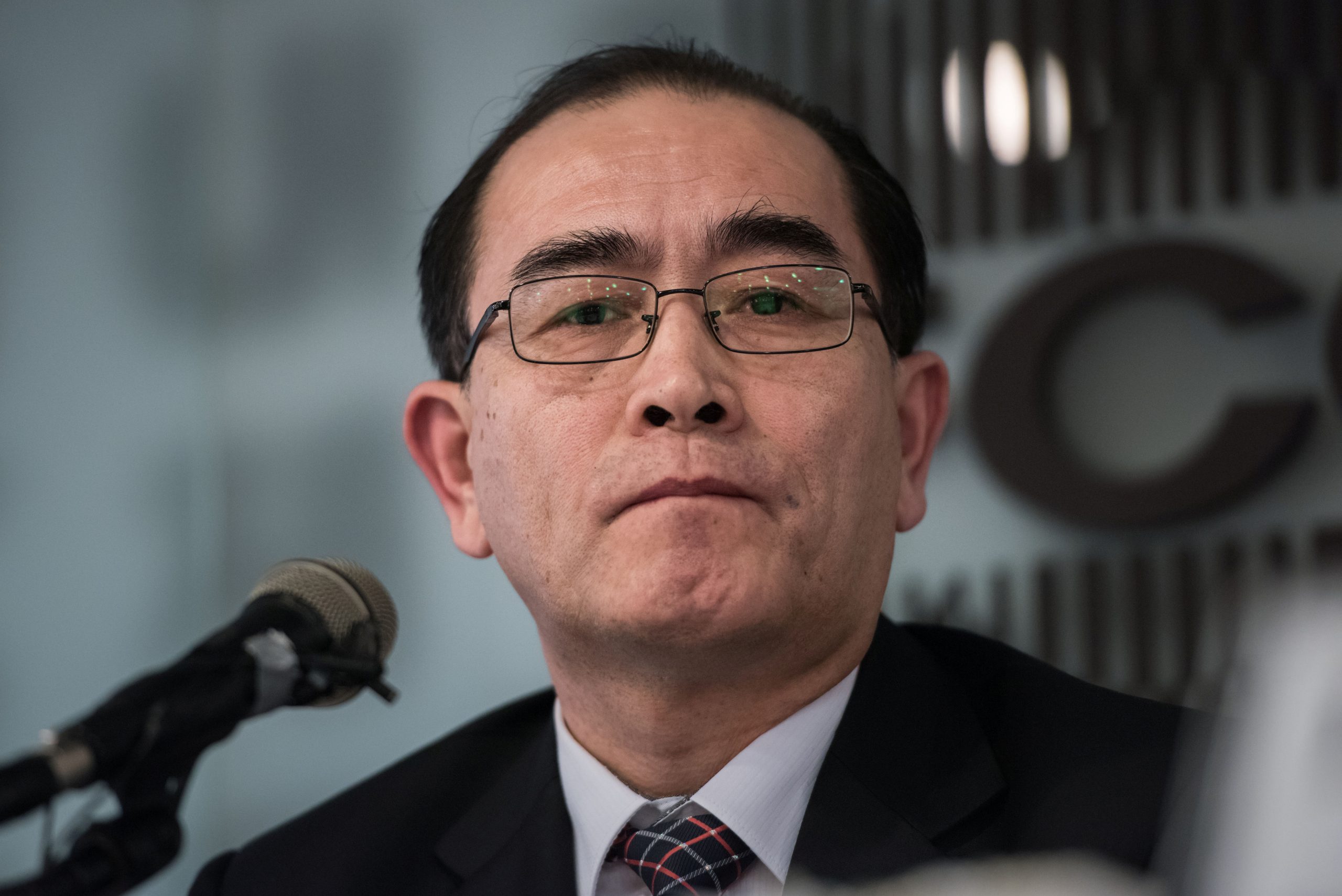 Thae Yong-ho, een voormalige Noord-Koreaanse diplomaat die is overgelopen naar Zuid-Korea. Bron: REUTERS/Ed Jones