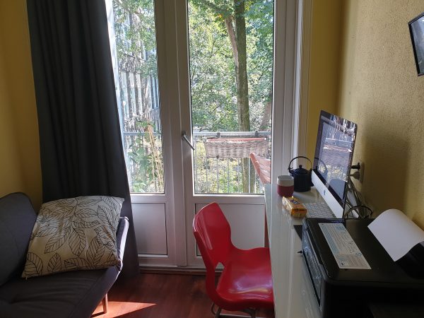 Mijn werksituatie thuis. Mijn werksituatie thuis.