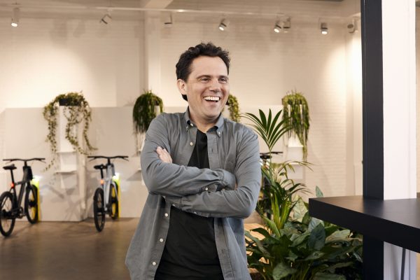 Taco Carlier van VanMoof Taco Carlier van VanMoof