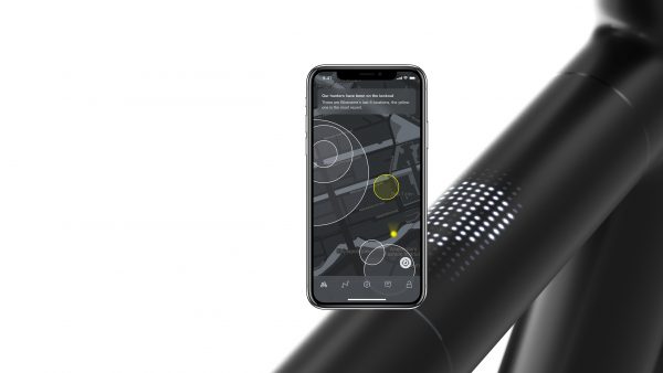 De app van VanMoof De app van VanMoof