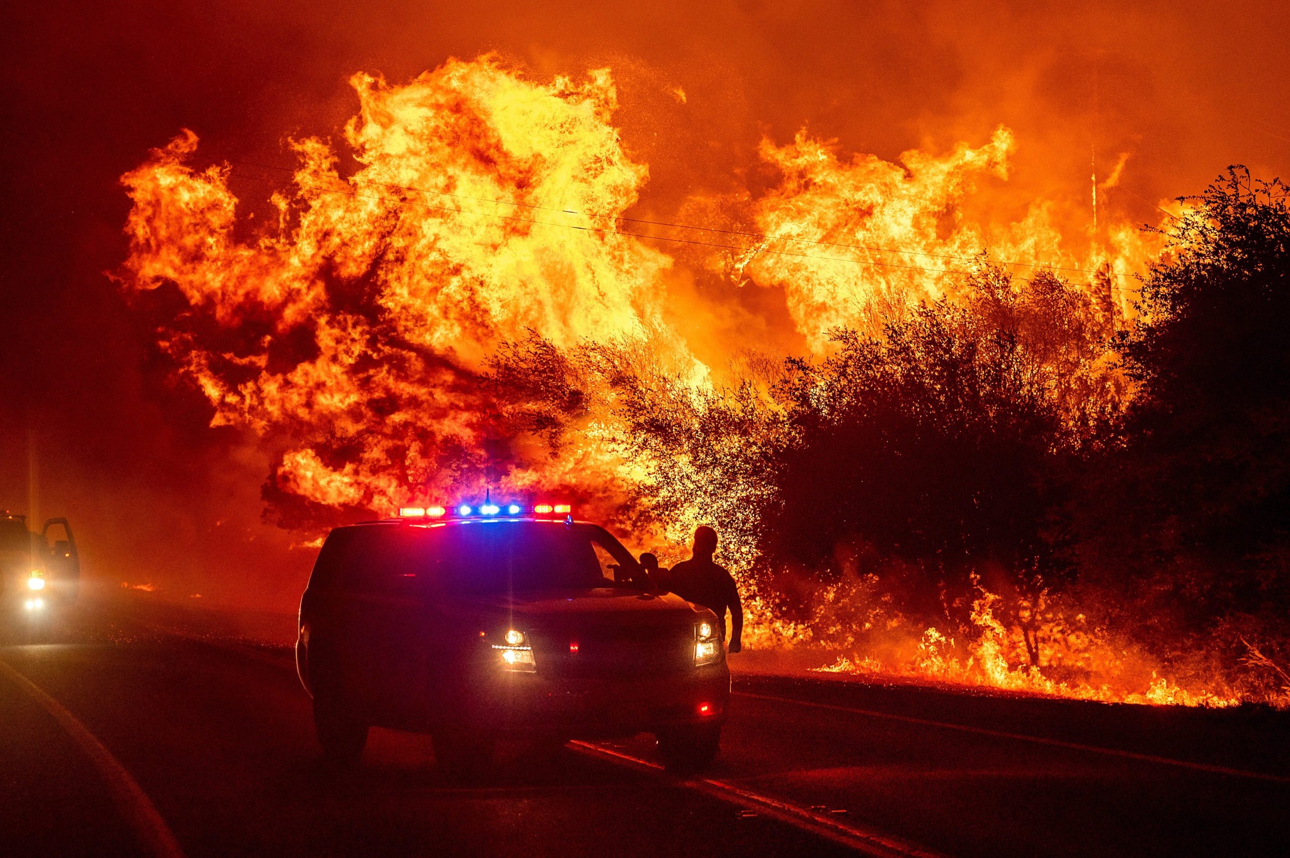 fires in california