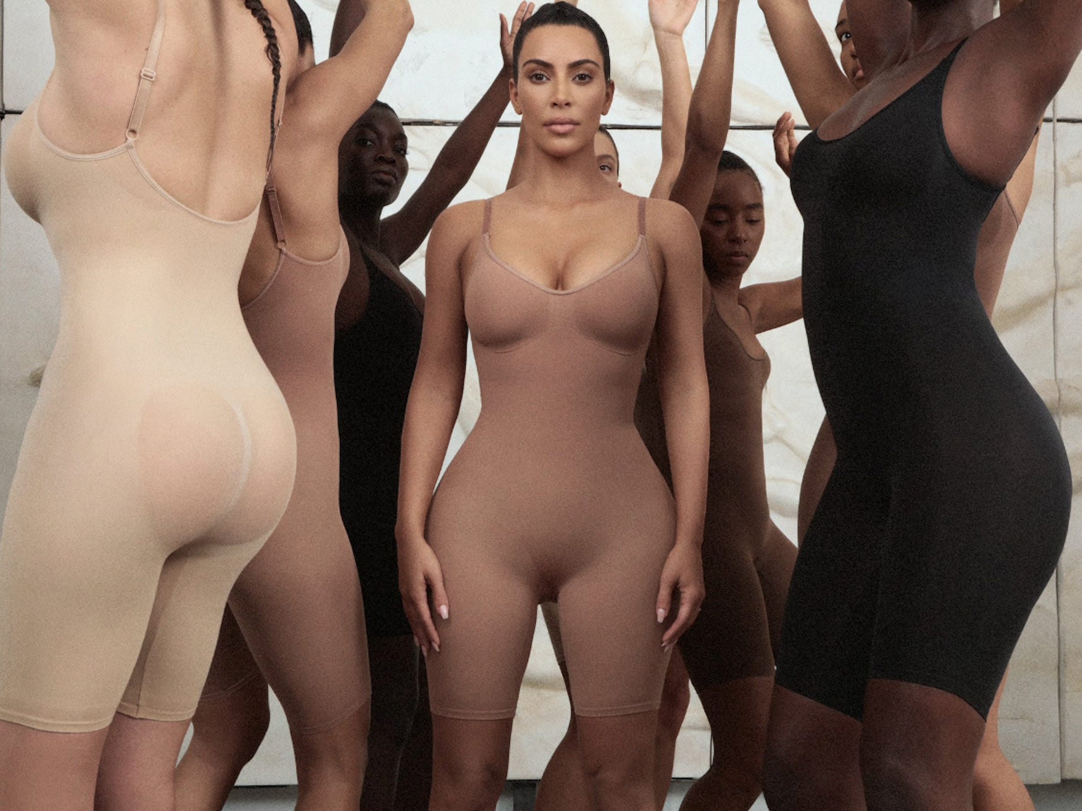 Kim Kardashian is launching a new SKIMS maternity line, and people have  mixed reactions to the pregnancy shapewear