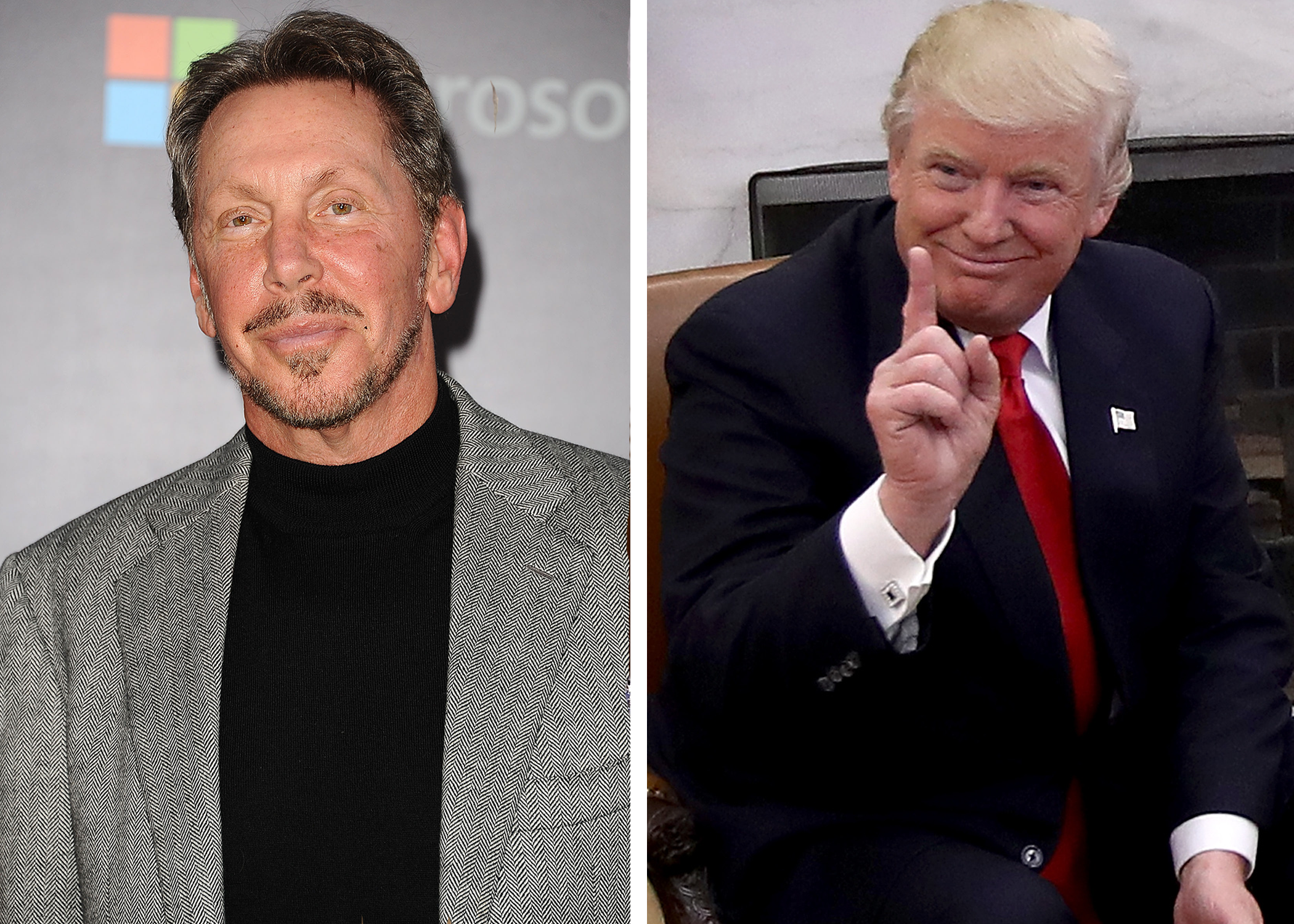 larry ellison donald trump