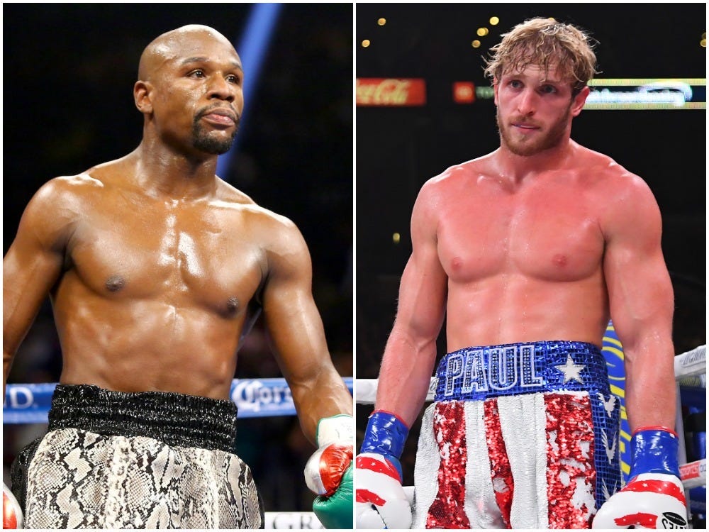 Floyd Mayweather and Logan Paul's people are reportedly ...