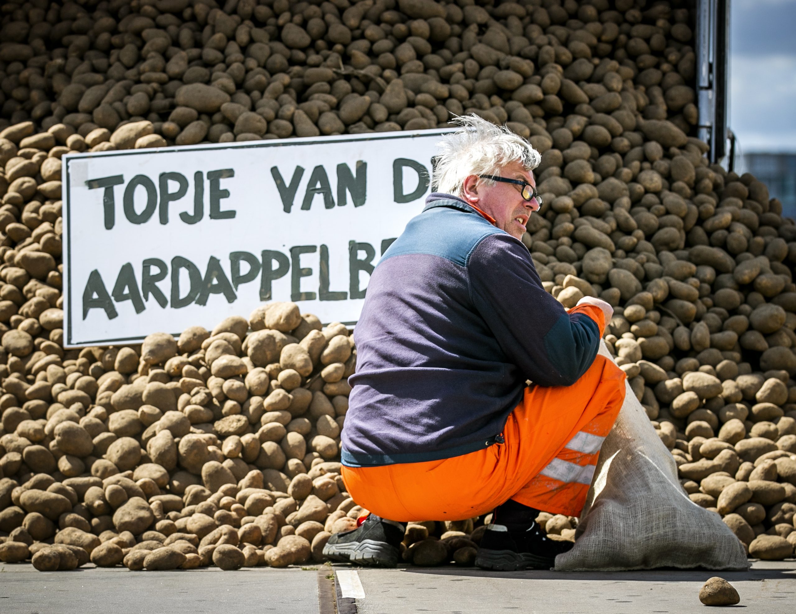 Aardappel overschot in Amsterdam