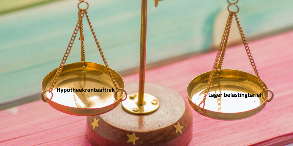 De verlaging van de tarieven van de inkomstenbelasting is gunstig voor huishoudens, terwijl de beperking van de hyptheekrenteaftrek juist nadelig uitpakt voor je portemonnee.