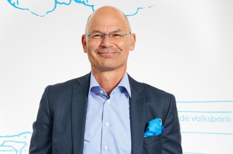 CEO Martijn Gribnau van de Volksbank.