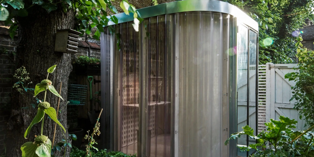 De Londense ontwerpstudio Boano Prišmontas heeft een oplossing voor thuiswerkers bedacht, een tiny house die My Room in the Garden heet.