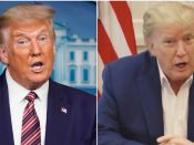 Donald trump sprak zaterdag een video boodschap in vanuit het ziekenhuis. Hij oogde een stuk bleker vergeleken met zijn normale gebronsde huidskleur