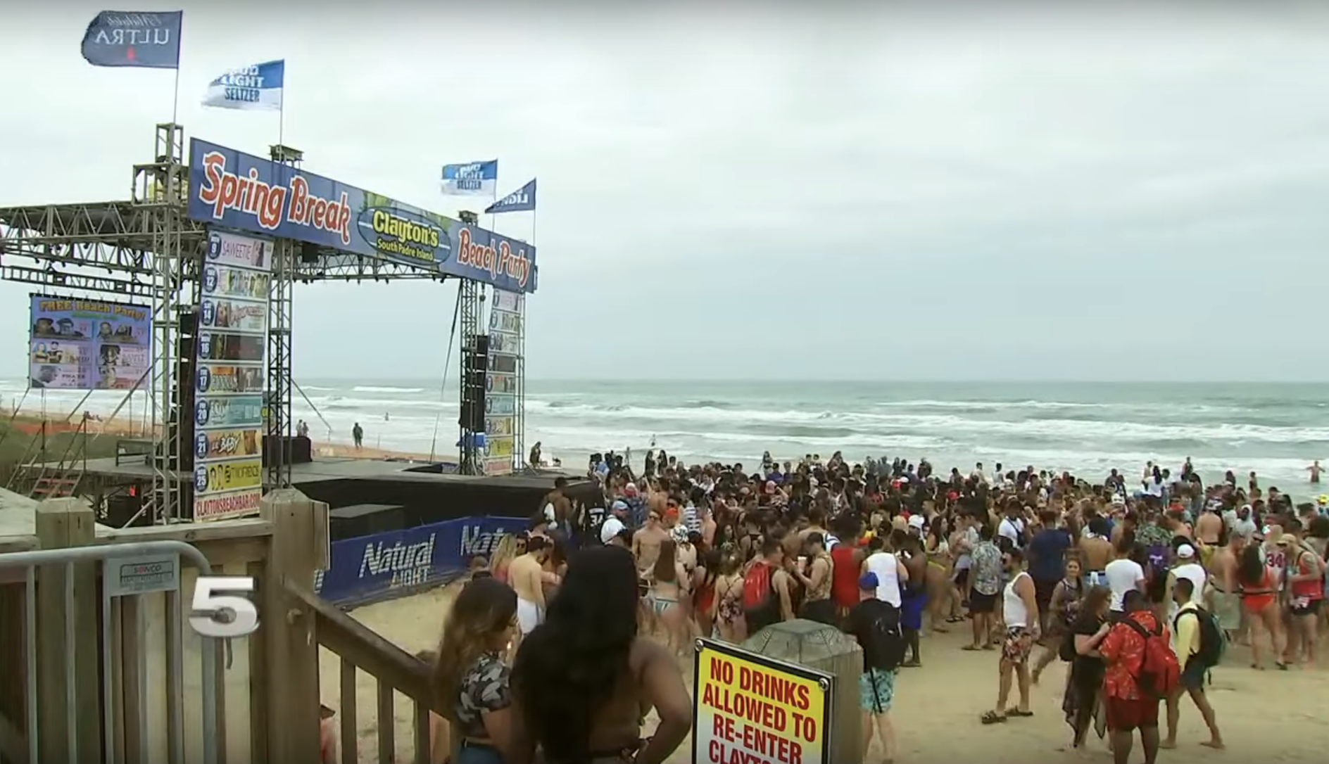 south padre island spring break