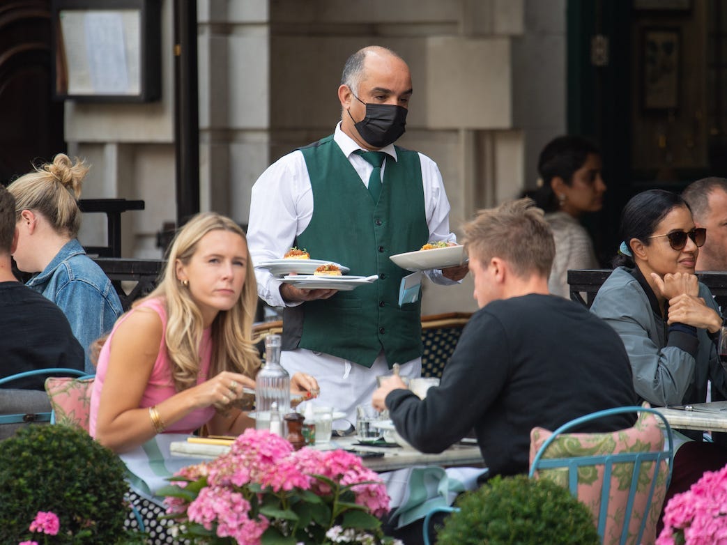 London restaurant coronavirus