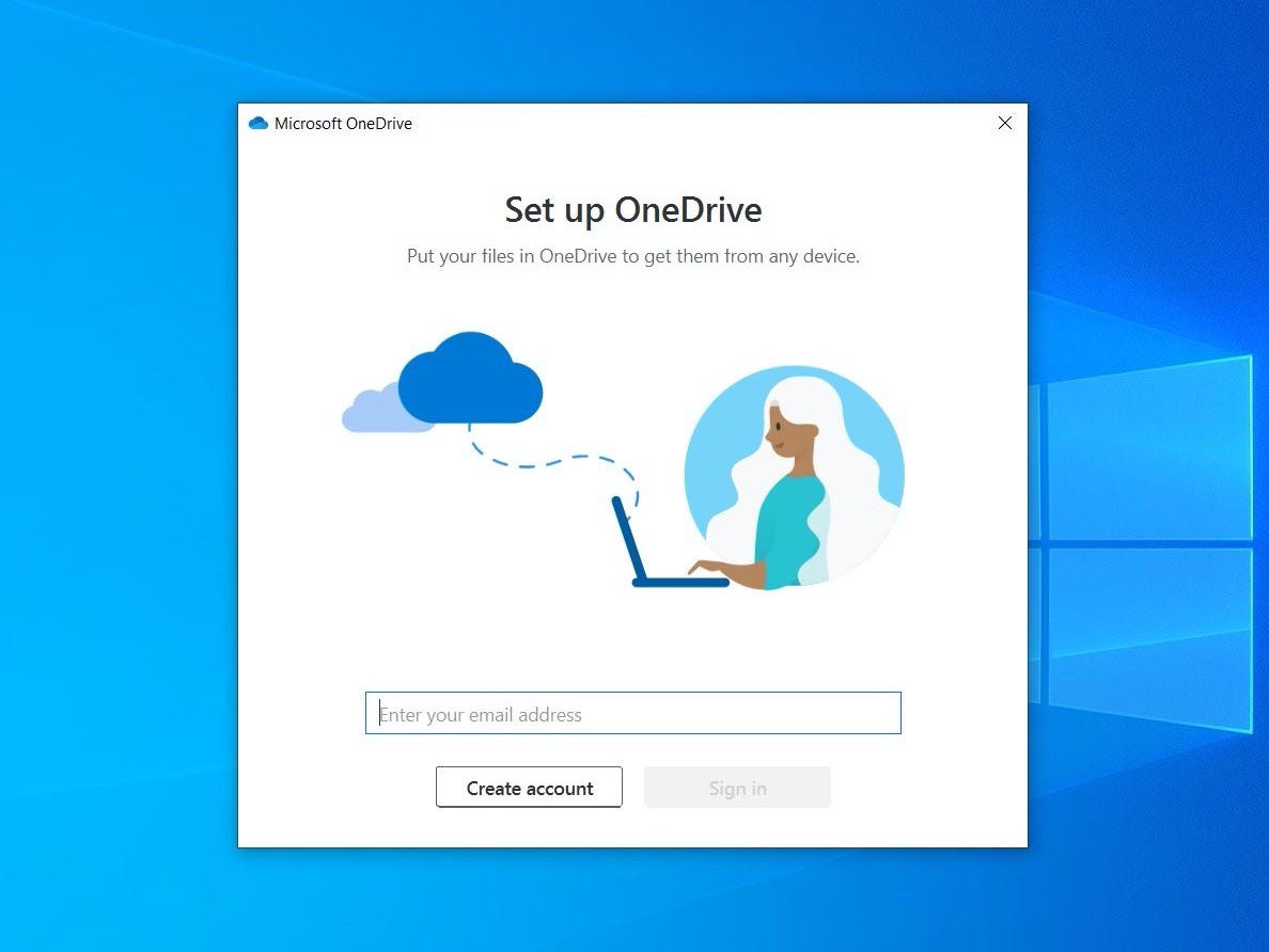 how to delete a microsoft onedrive account