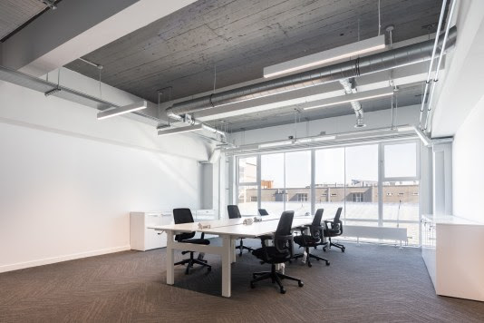 Een flexibele kantoorruimte. Foto: WTC Rotterdam