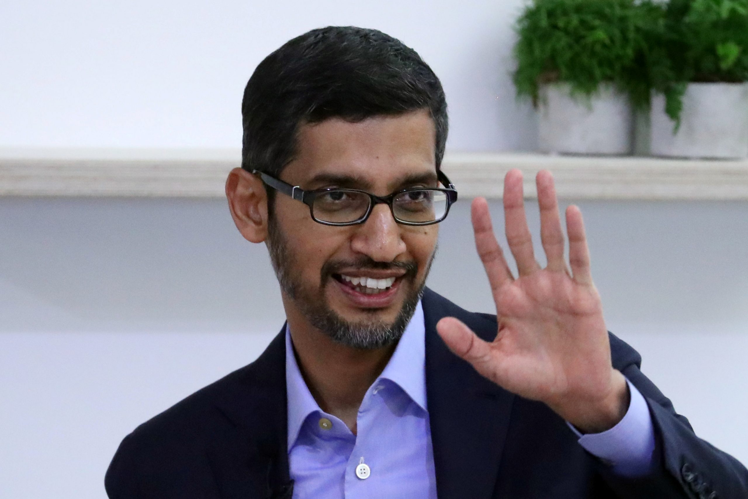 Sundar Pichai, CEO van Google en Alphabet.