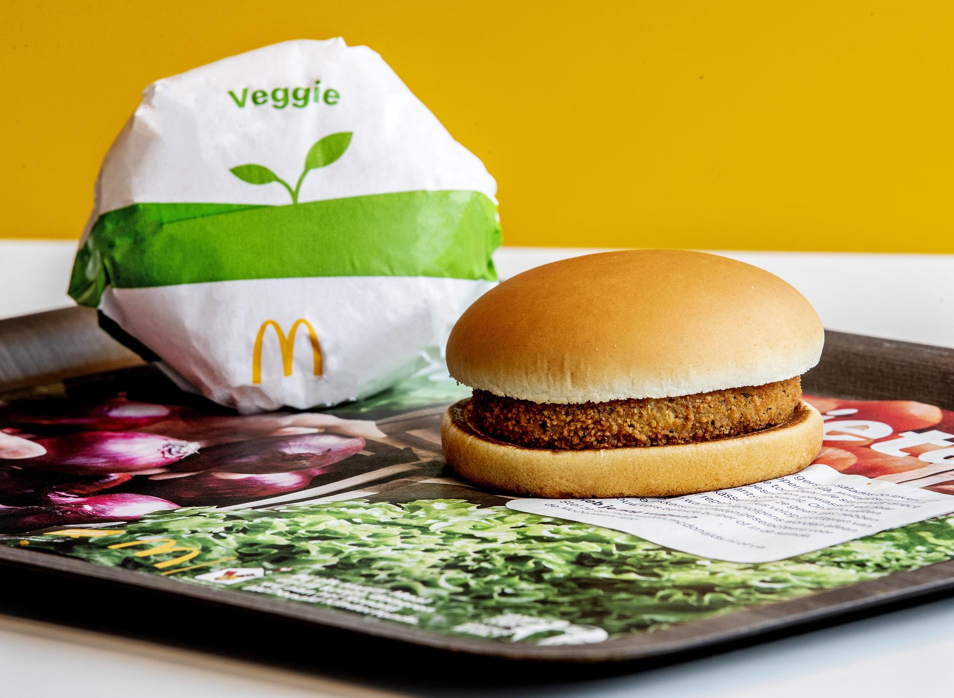 De vegetarische McKroket staat tot en met 23 november op het menu bij McDonald's