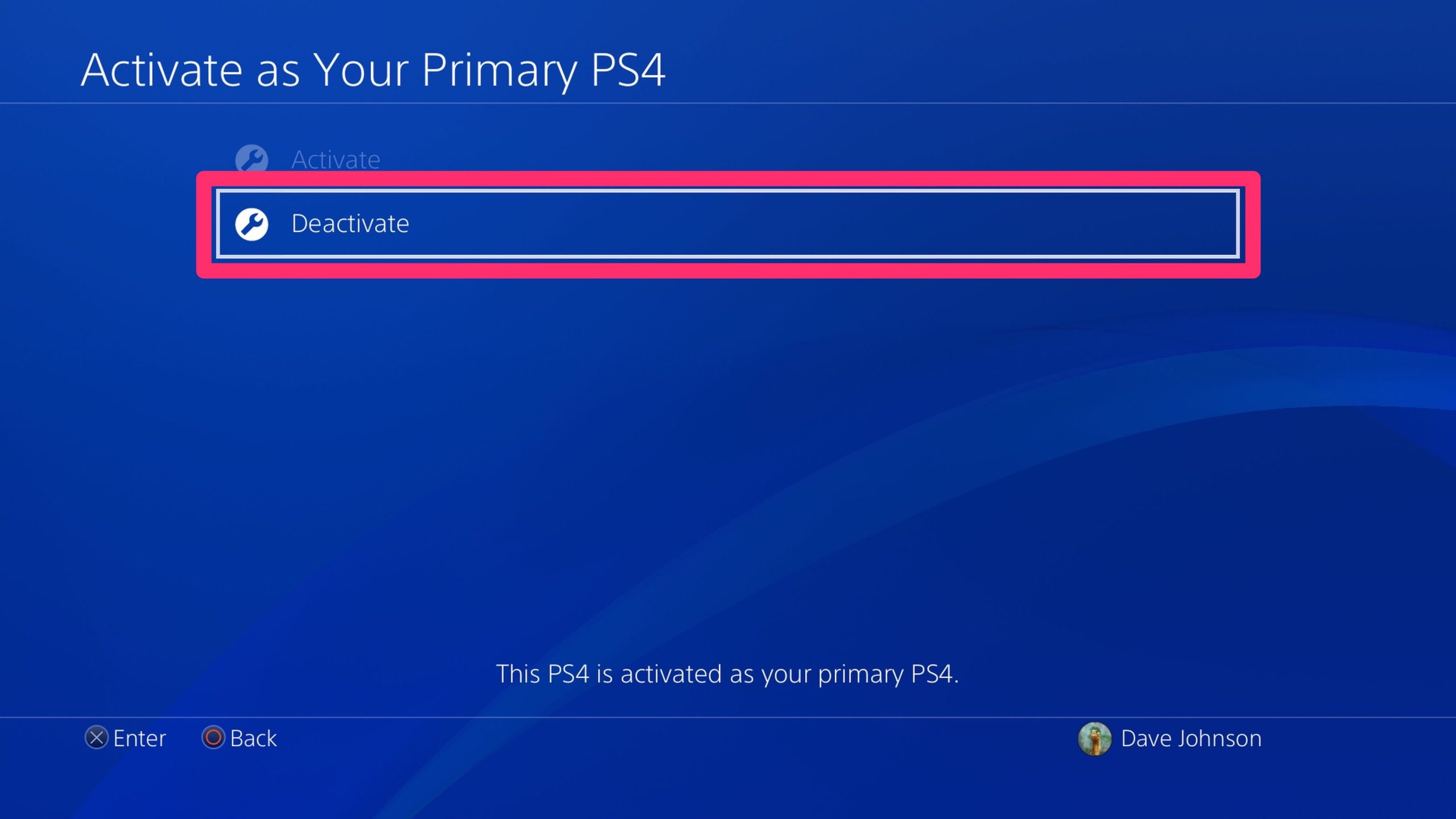 How to deactivate your primary PS4 console from Sony's website, so you