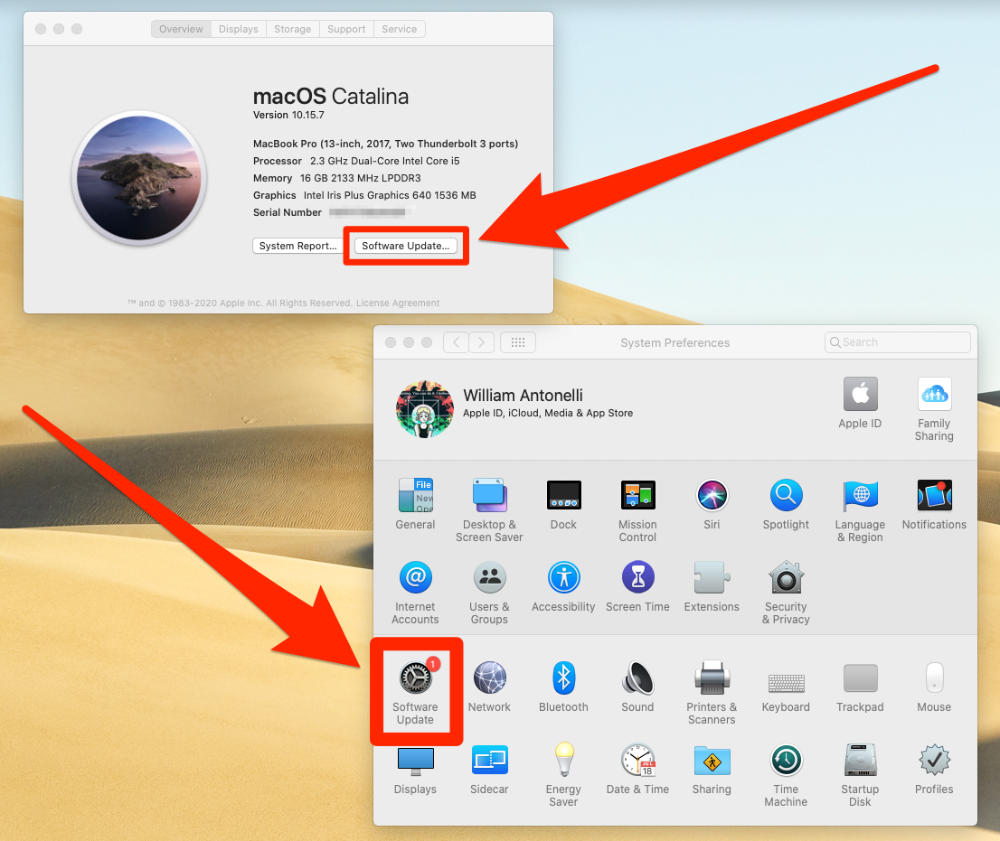 how to update mac 2