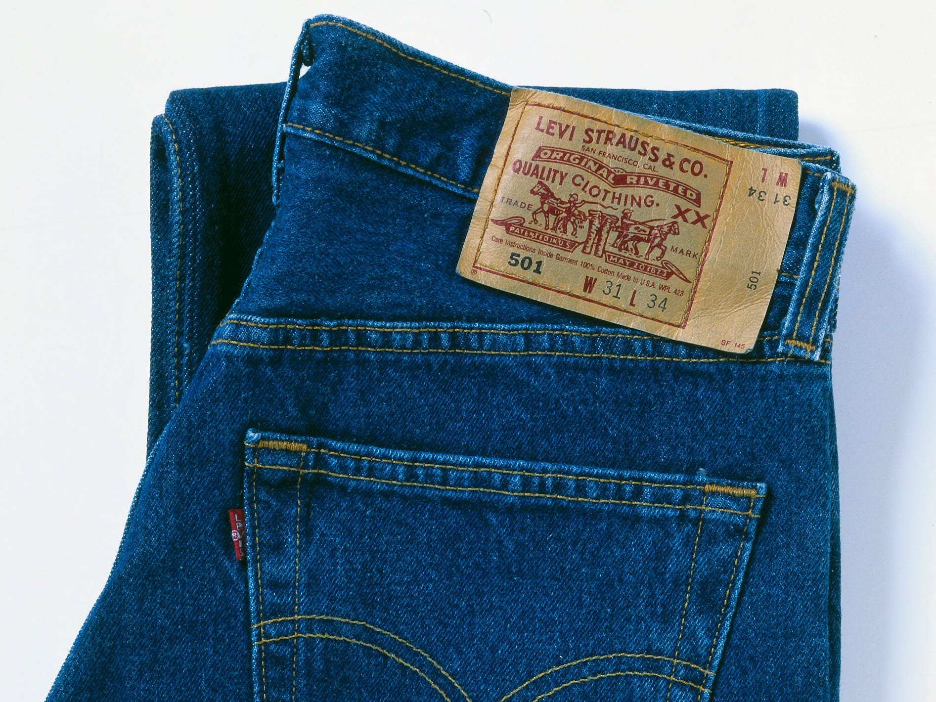 A contraband pair of Levi's were worth up to $500 on Germany's black market  during the Cold War because they were an icon of American culture